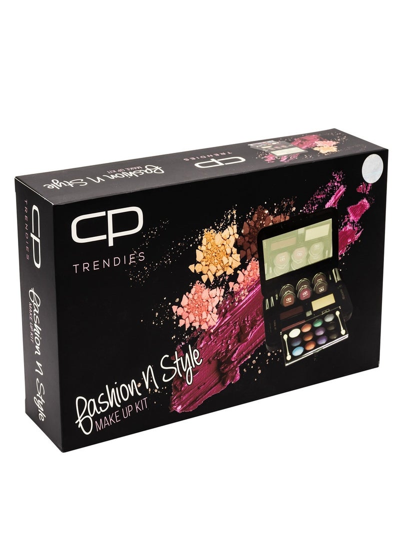 CP Trendies Fashion N Style Make Up Kit - Kit No. 74, Ultimate Color Complete Makeup Case Gift Set for Women| All-in-one Makeup Kit - Image 2
